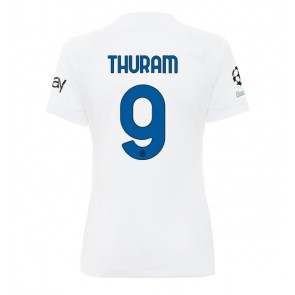 Inter Milan Marcus Thuram #9 Bortatröja Kvinnor 2023-24 Kortärmad